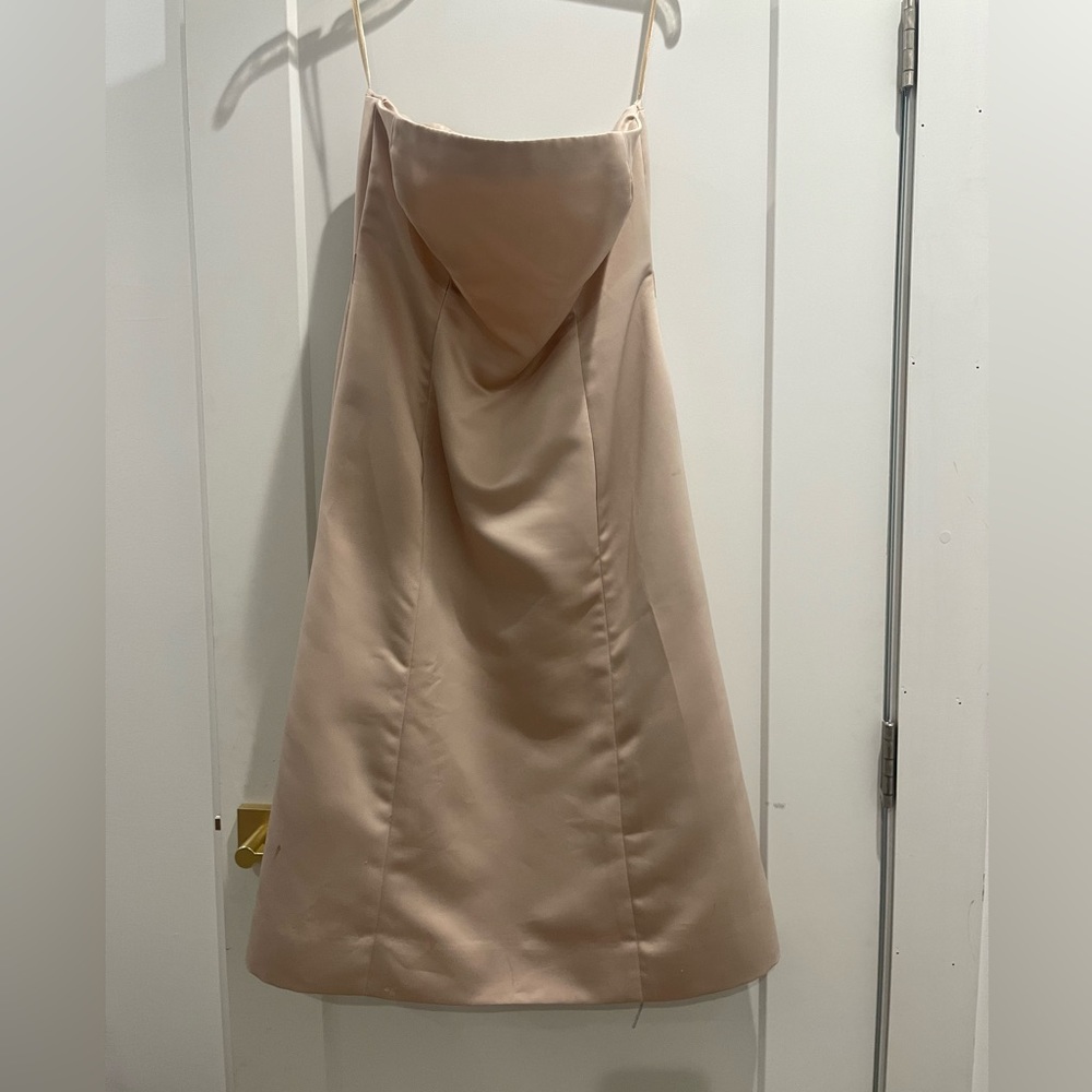 BCBG strapless A-line dress